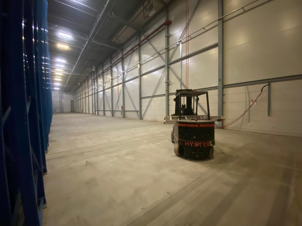 Warehouse cleared and ready for handover